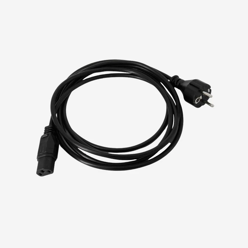 Cavo alimentazione 3x1 3m Schuko con presa IEC