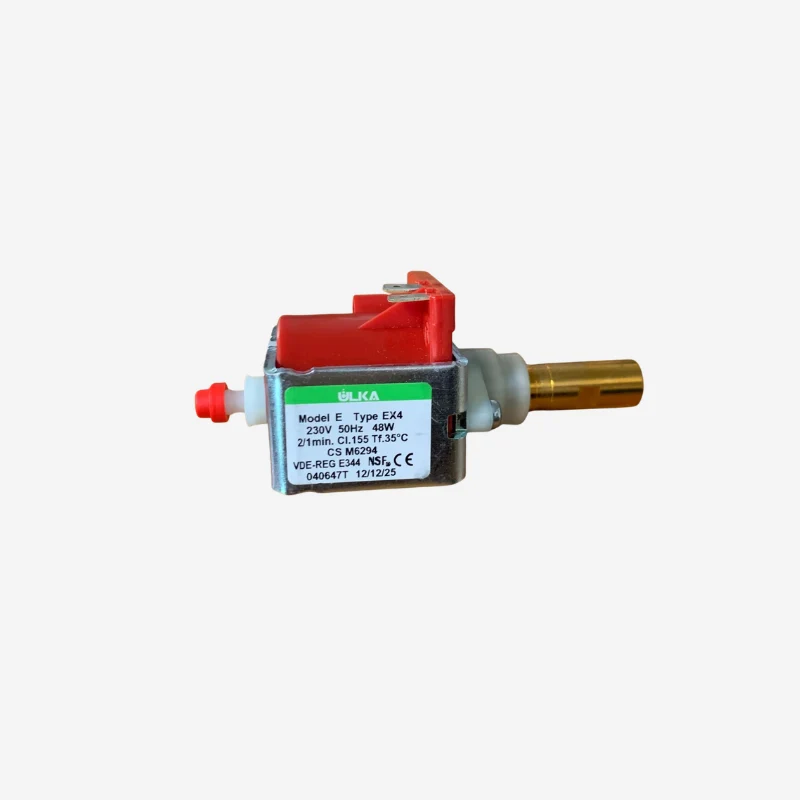 Pompa ULKA EX4 a Vibrazione 20 Bar 230V 48W per Macchine Caffè e Lavatappezzerie