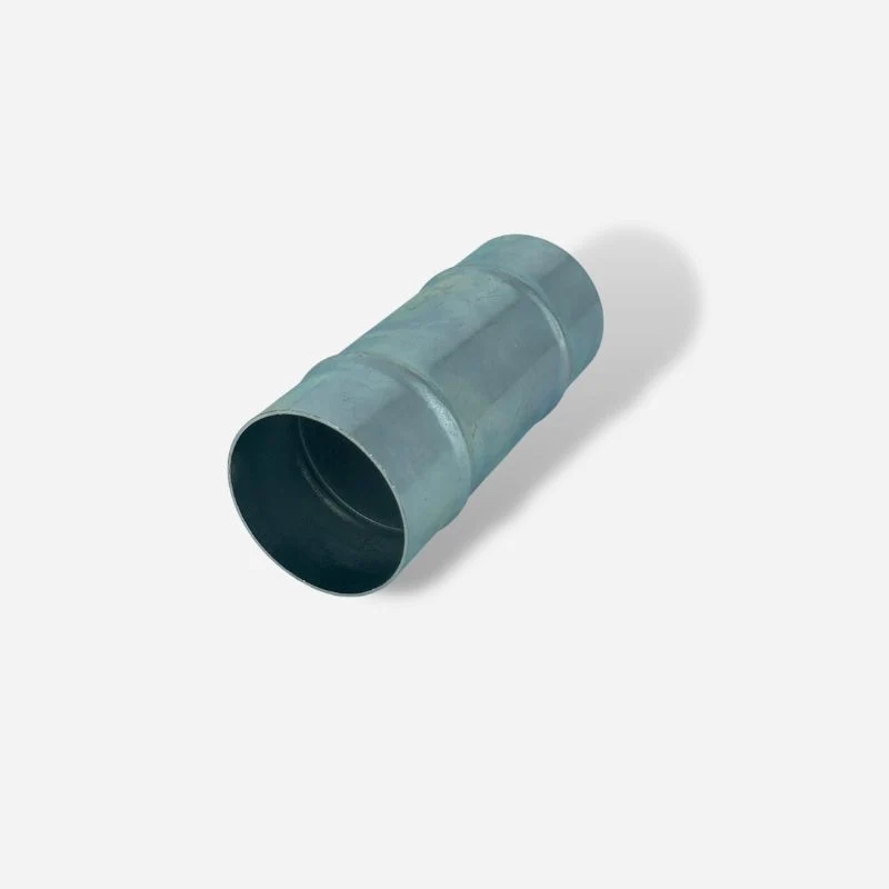 Manicotto Giunto Accessori Zincato Ø50 mm per aspirapolvere industriale