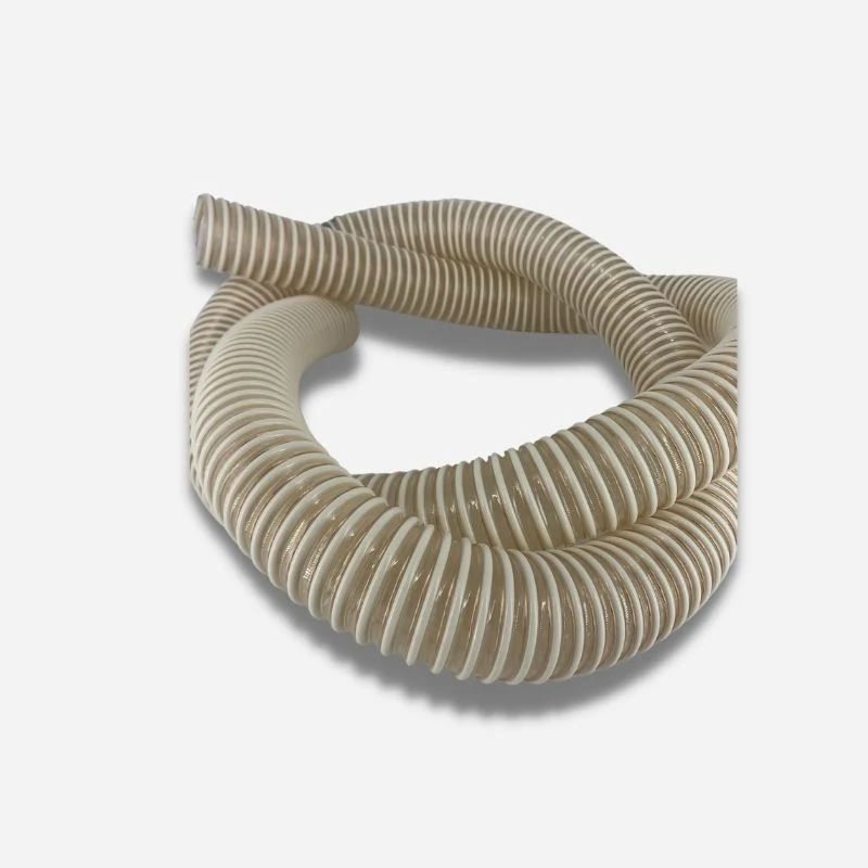 Tubo Flessibile Antiabrasivo con Anima Metallica Ø45/Ø55 per Aspirazione Professionale