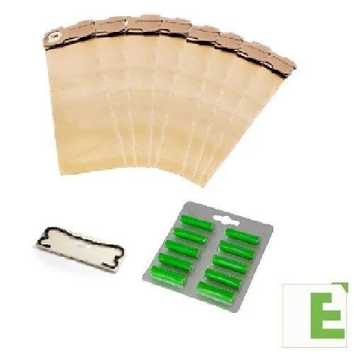 KIT FOLLETTO VORWERK MOD 120 121 122 CON 16 SACCHETTI 20 PROFUMINI 1 SETOLA