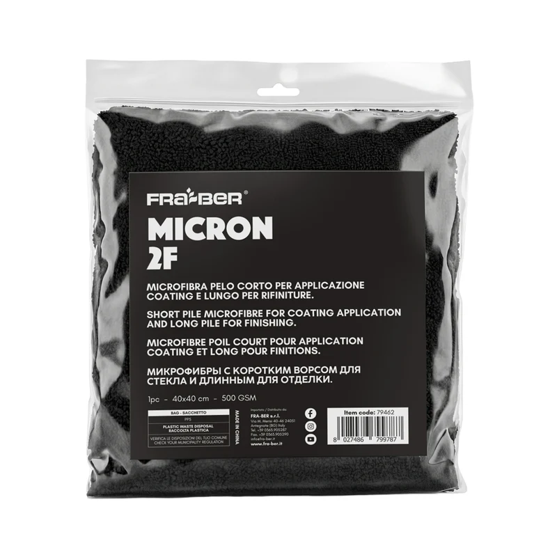 Micron 2F di Fra-Ber Panno in Microfibra Double Face
