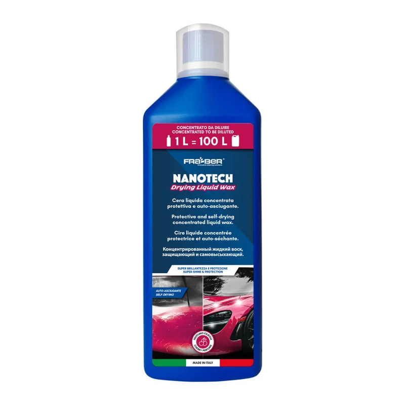 Nanotech di Fra-Ber Cera Liquida Nanotecnologica e Autoasciugante per Auto