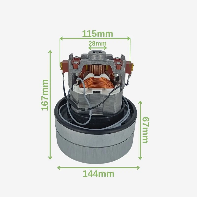 Motore Aspirapolvere Bistadio Diretto con Faston 220V 1200W