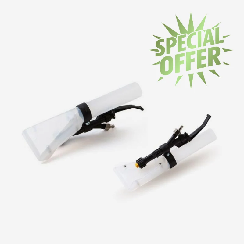Bocchetta Lavapoltrone Upholstery Tool con Erogatore e Rubinetto