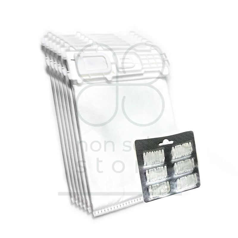 Set 6 Sacchetti compatibili Folletto + 6 Profumini VK 135/136