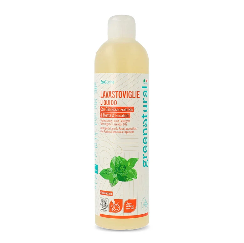 Greenatural CON001 detersivo per piatti 500 ml Liquido