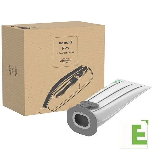02138 FOLLETTO VORWERK CONFEZIONE 6 SACCHETTI FP7 ASPIRAPOLVERE VK7 ORIGINALE