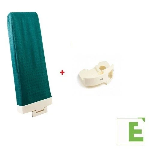 VORWERK FOLLETTO SACCA PORTASACCHETTI FILTRO + CALOTTA CHIUSURA MOTORE VK120