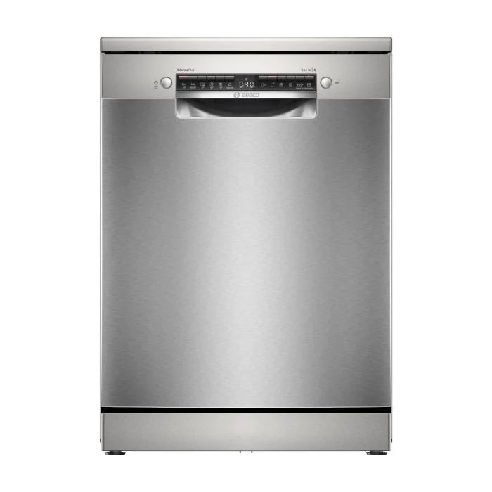 Bosch SMS4EVI08E Lavastoviglie 60cm Serie 4 libera installazione Acciaio spazzolato Anti-impronta 14 coperti (B)