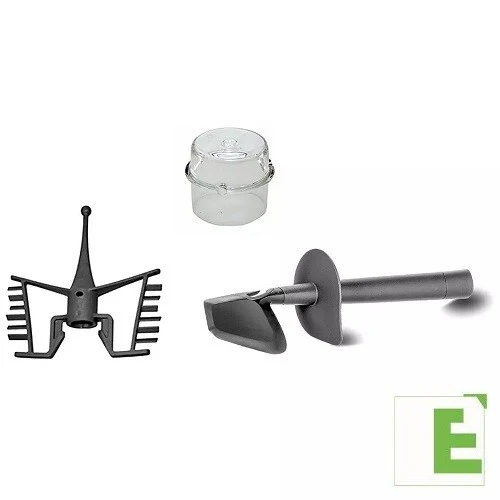 KIT BIMBY TM31 RICAMBI BICCHIERINO DOSATORE CON FARFALLA E SPATOLA COMPATIBILE