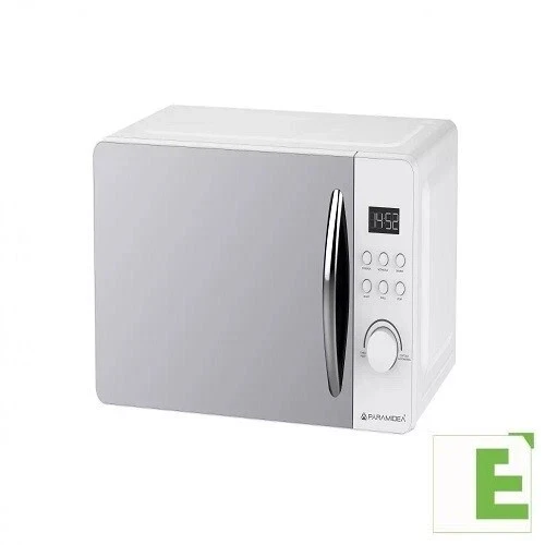 PYRAMIDEA Forno a Microonde Combinato con Grill 20 Lt. 800 Watt Bianco FOM200B