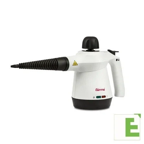 Girmi AP31 Pulitore a Vapore, 1100 W, 350 cc, Potente getto di vapore con Riscal