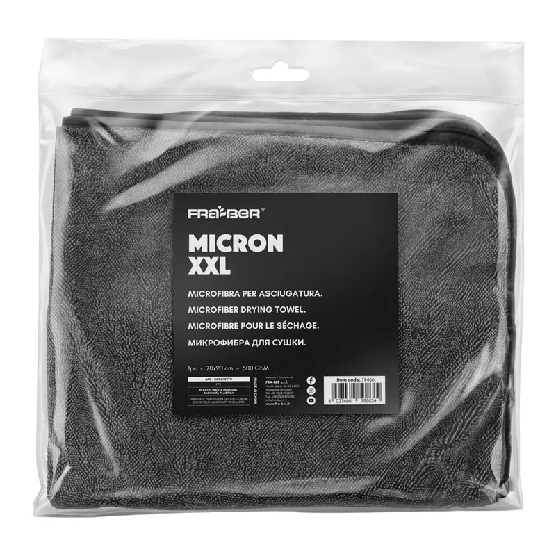 Micron XXL di Fra-Ber Panni in Microfibra per Asciugatura Auto