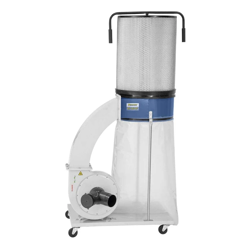 Aspiratore polveri sottili Bernardo DC 350 CF medio professionale – portata 2800 m³/h