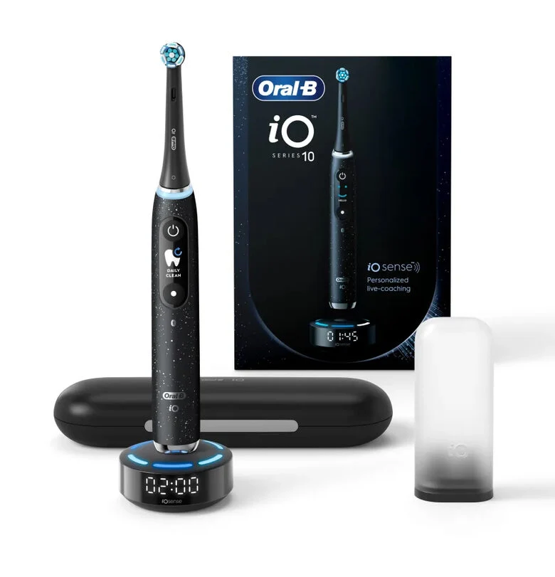 Oral-B iO SERIES 10 Adulto Spazzolino a vibrazione Nero