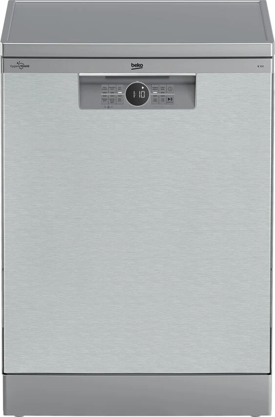 Beko B300 BDFN26430X Lavastoviglie a Libera Installazione Classe D, 14 coperti, Inox