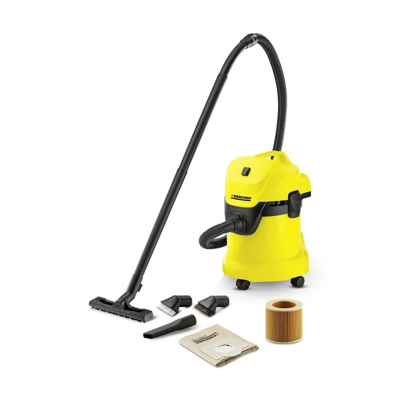 Kärcher WD 3 Brush Kit 17 L Bidone Aspiratutto 1000 W Sacchetto per la polvere