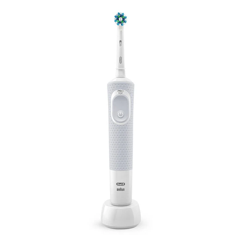 Oral-B Vitality 100 CrossAction Adulto Spazzolino rotante-oscillante Bianco