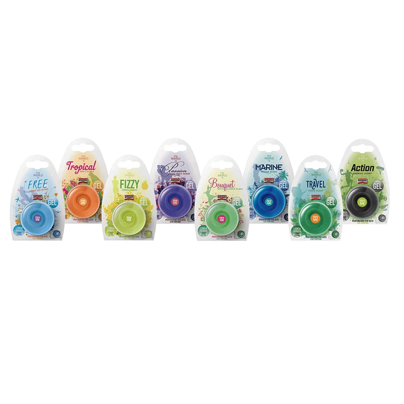Deodorante Auto My World Is In Gel Assortito
