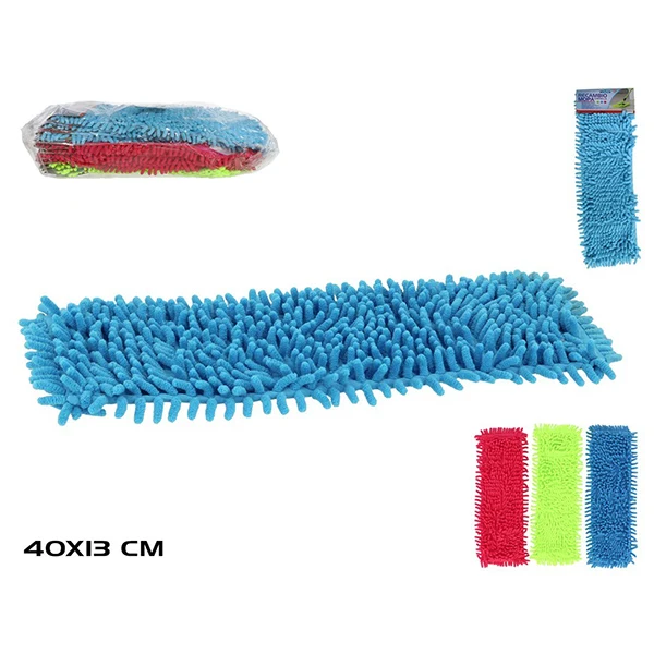 Ricarica Mop Ciniglia 40x13cm 3 Ass