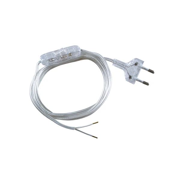 1,5m Cavo Abat-Jour 2p Trasp.