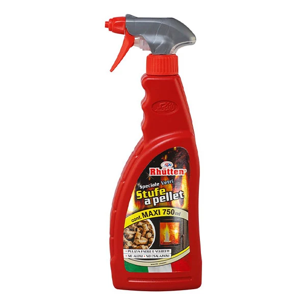 Pulisci Vetro Per Stufe A Pellet 750ml Rhutten