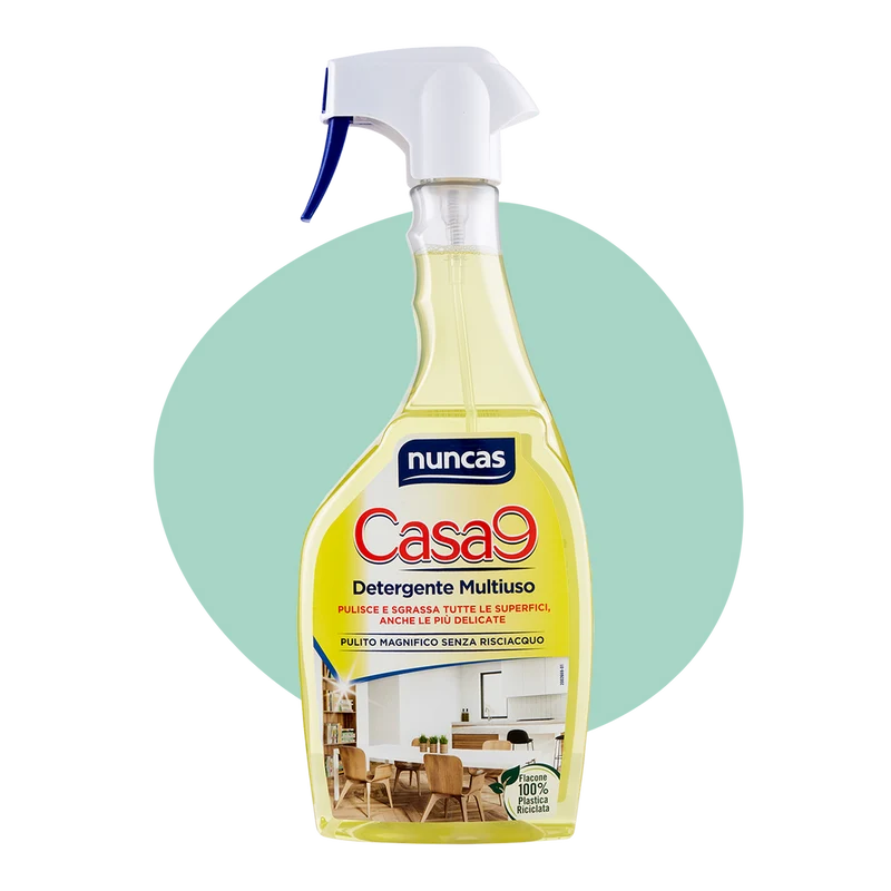 Nuncas casa9 detergente spray multiuso - 750ml