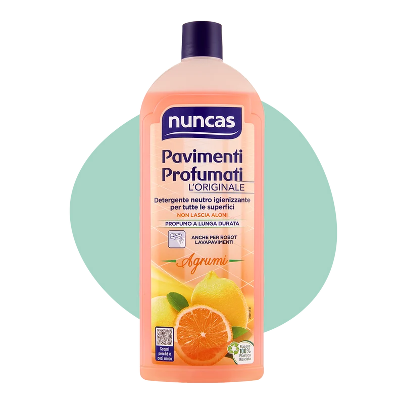 Nuncas pavimenti profumati detergente agrumi - 1000ml