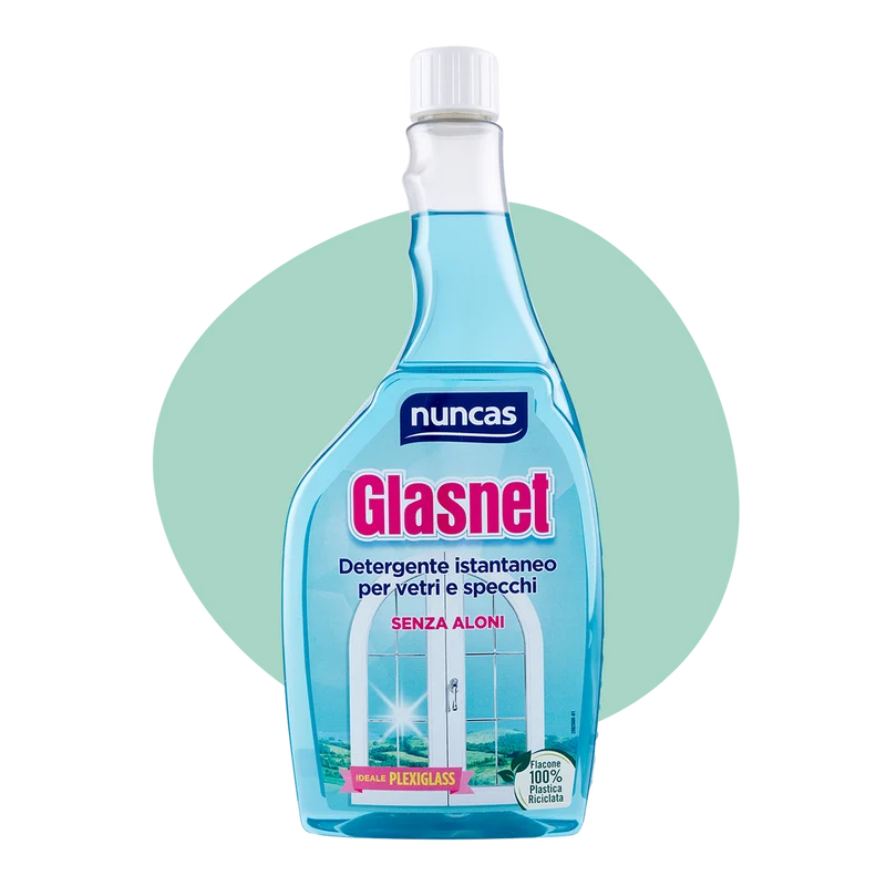 Nuncas glasnet ricarica detergente vetri - 750ml