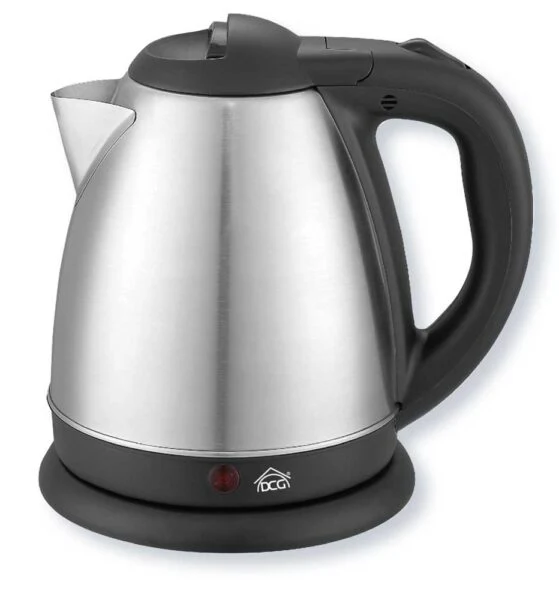 Bollitore Elettrico in Acciaio Inox 1,5 Litri 1500W Senza Fili