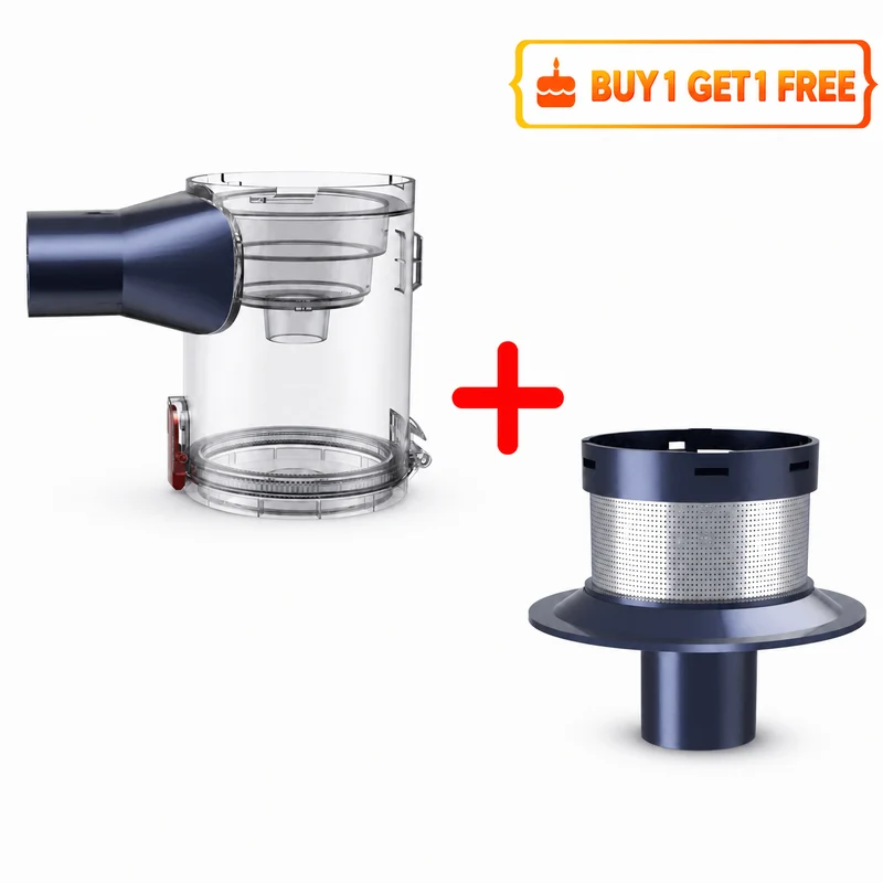 Buture Dust Cup for VC50 Red Vacuum
