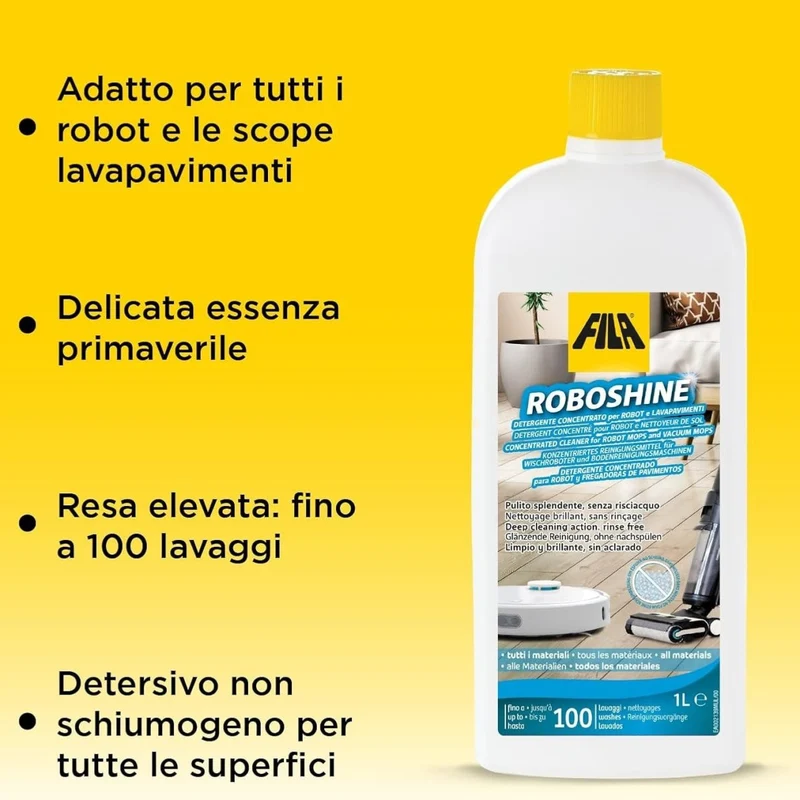 Roboshine Detergente Concentrato Per Robot 1lt | Fila