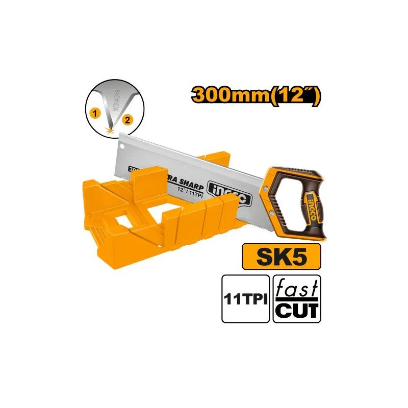 Set seghe a gattuccio e a dorso 300mm