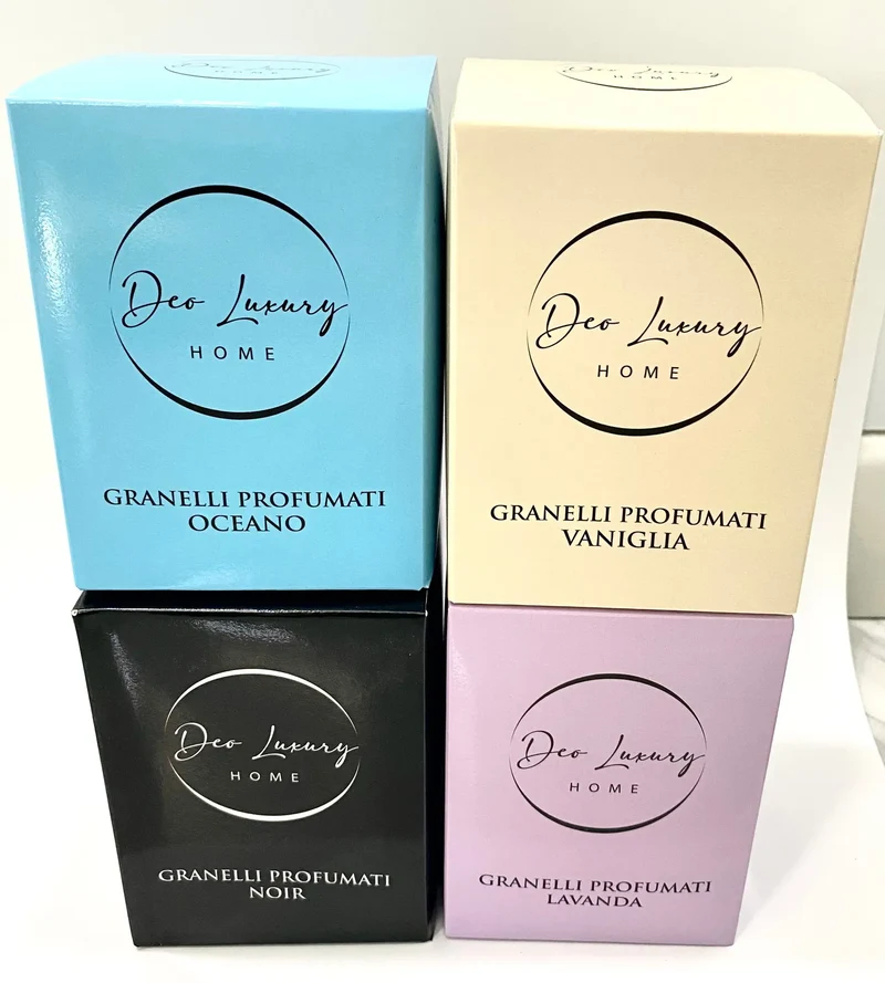 Granelli Profumati Folletto | 4 Aromi: Vaniglia, Noir, Oceano, Lavanda