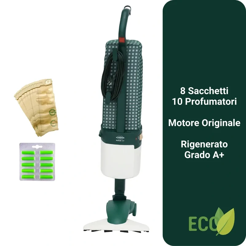 Folletto Vorwerk VK121 rigenerato con HD 21