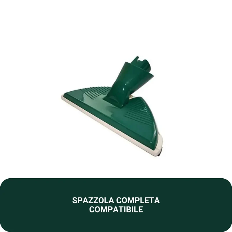 Spazzola HD13 Compatibile Folletto Completa con Setola