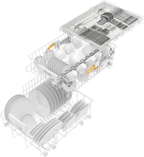 Miele Lavastoviglie G 5540 SC SL Front Active Libera Installazione 45 cm 9 Coperti Classe E CleanSteel