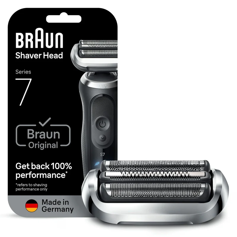 Braun Testina di Ricambio 74S per Rasoio Elettrico Serie 7 (Modelli 70-, 71-, 72-)