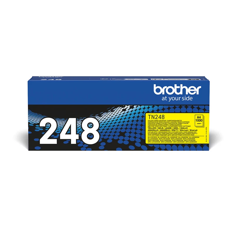 Brother Toner Originale TN-248Y Giallo 1000 pagine per Stampanti Brother