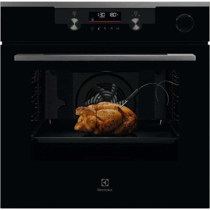 Electrolux Serie 700 KOCDH67H Nero Forno a Vapore SteamCrisp A+
