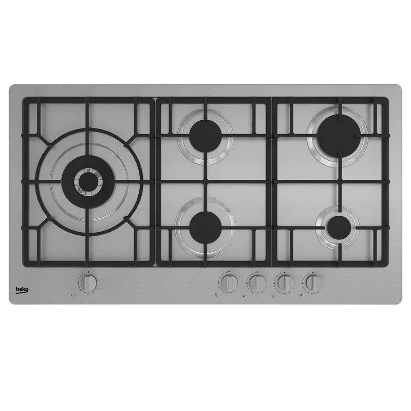 Beko HIML95225SXE Piano Cottura a Gas 5 Fuochi 90cm Incasso Inox