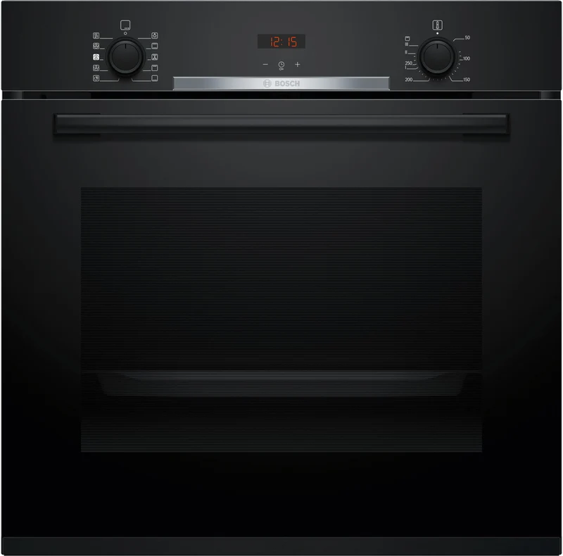 Bosch Serie 4 HQA334EB4 Forno Elettrico da Incasso con Vapore 71L Nero A+