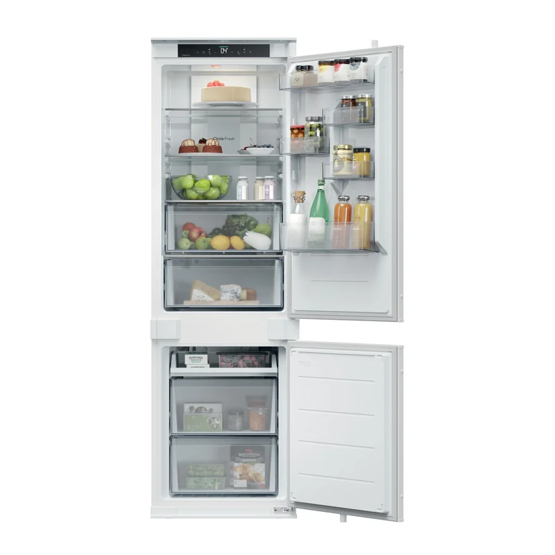 Candy CNBQT3518E Frigorifero Combinato da Incasso Total No Frost Bianco 251L Classe E