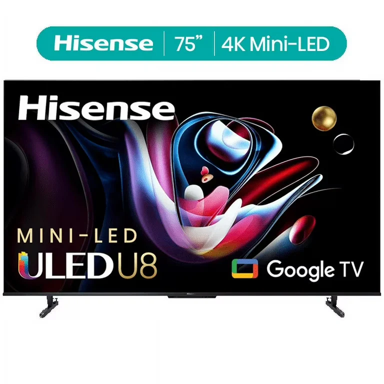 Hisense 75A69Q Smart TV 75 pollici 4K Ultra HD LED HDR VIDAA U8