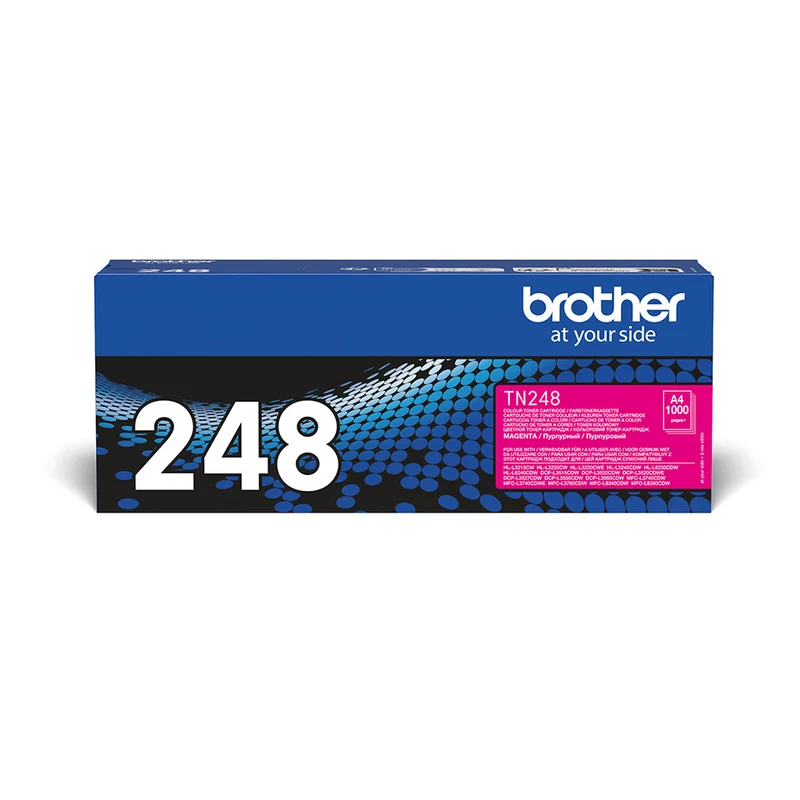 Brother Toner Originale TN-248M Magenta 1000 Pagine per Stampanti Laser