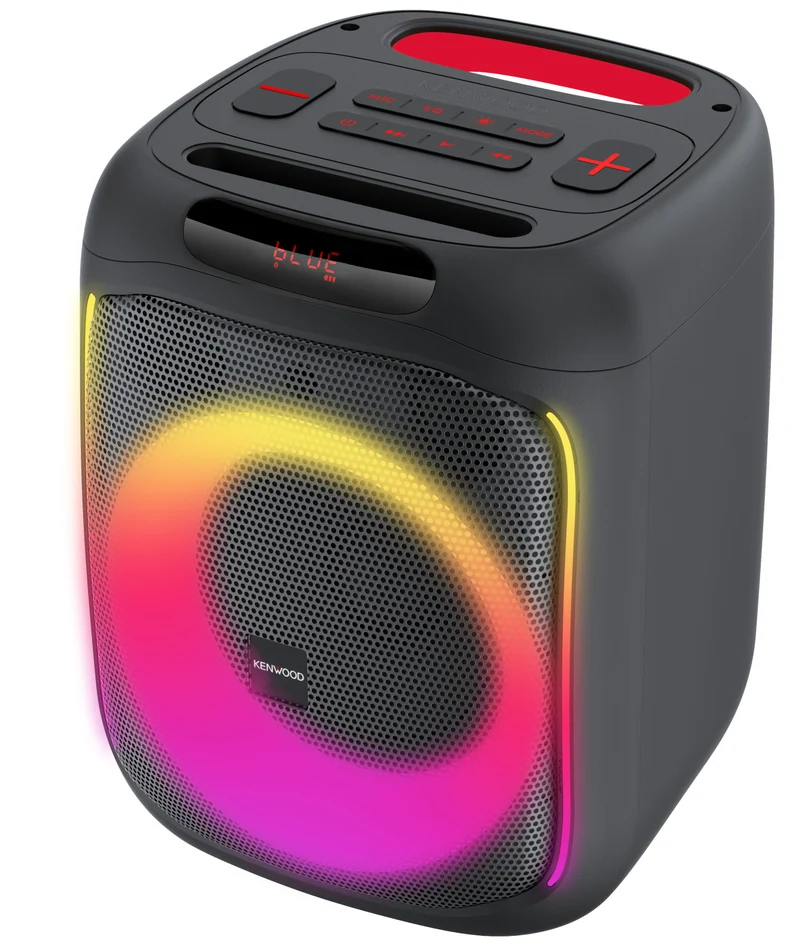 Kenwood AS-P200BT Altoparlante Portatile per Feste Bluetooth 50W Nero
