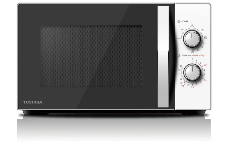 Toshiba MW-MG20P Microonde Combinato 20L Nero e Bianco con Grill e Convezione