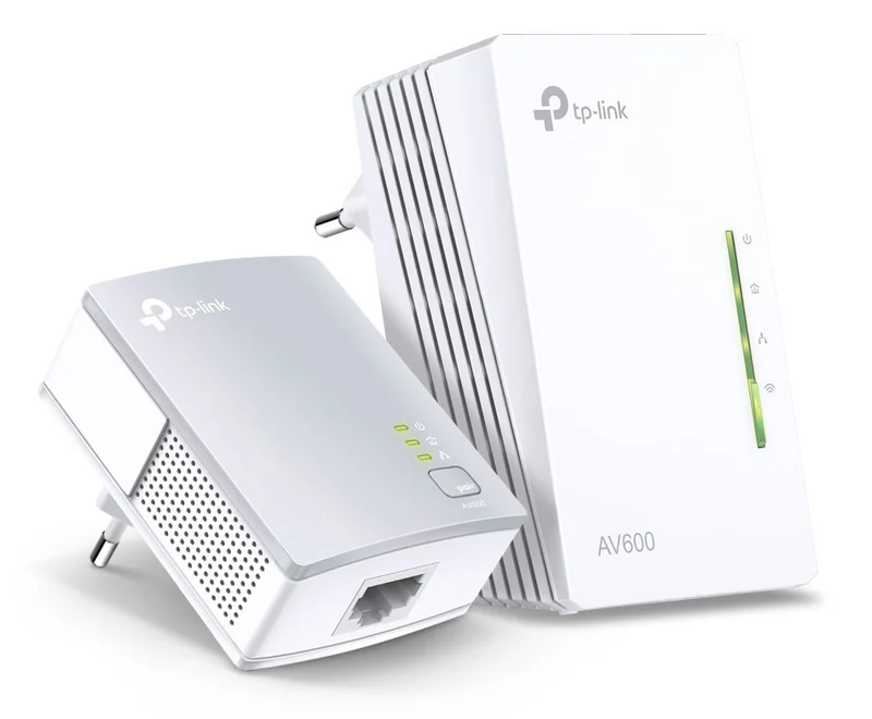 TP-Link Powerline Wi-Fi AV600 600Mbit/s Bianco 3 Porte Ethernet HomePlug AV2