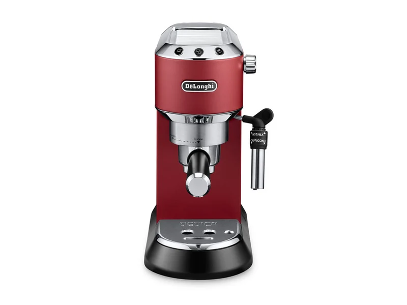 De'Longhi Dedica Style EC 685.R Macchina Espresso 15 bar Cialde e Macinato Rosso